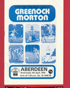 Greenock Morton v Aberdeen 1979 – Sir Alex Ferguson 1st Season