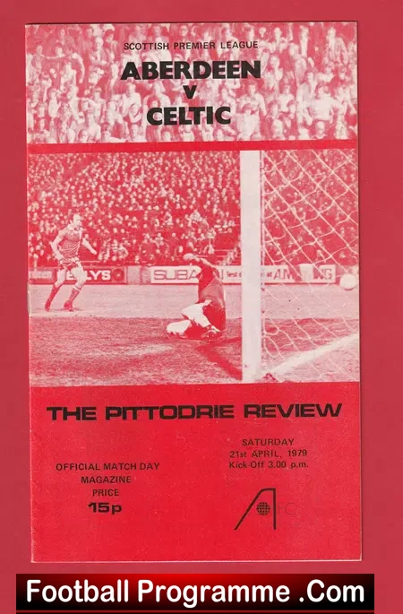 Aberdeen v Glasgow Celtic 1979 – Sir Alex Ferguson First Season