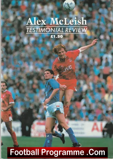 Alex McLeish Testimonial Benefit Match Aberdeen FC
