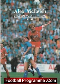 Alex McLeish Testimonial Benefit Match Aberdeen FC