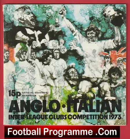 1973 Verona v Manchester United 1973 Anglo Italian Tournament Bobby Charlton Last