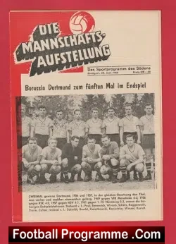 Borussia Dortmund v FC Koln 1963 - Germany - football programme