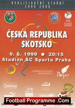 Czech Republic v Scotland 1999