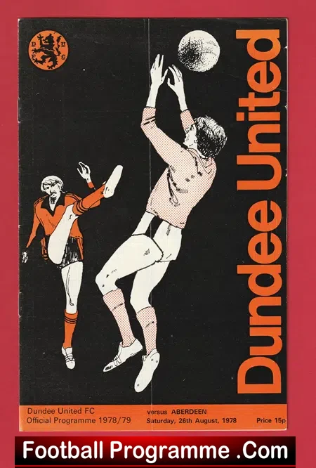 Dundee United v Aberdeen 1978 – Ferguson 1st Season Manager