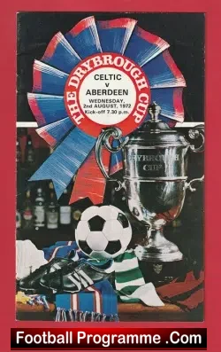 Glasgow Celtic v Aberdeen 1972 – The Drybrough Scottish Cup