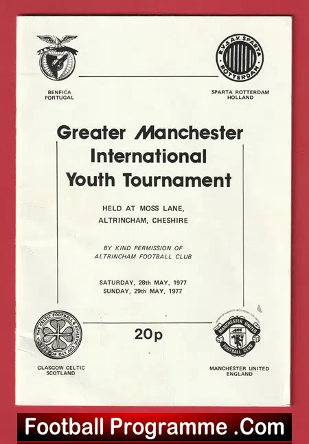 Greater Manchester Youth Tournament 1977 – Bobby Charlton