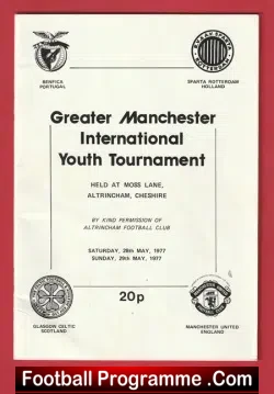Greater Manchester Youth Tournament 1977 – Bobby Charlton