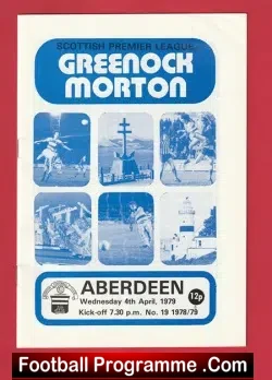 Greenock Morton v Aberdeen 1979 – Sir Alex Ferguson 1st Season