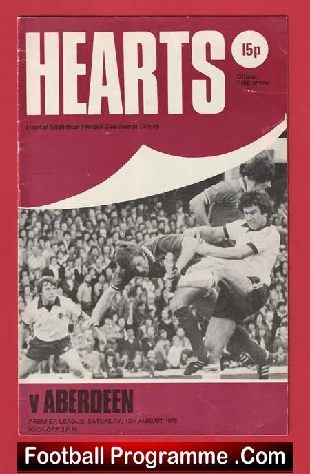 Heart Of Midlothian v Aberdeen 1978 Sir Alex Ferguson 1st Season