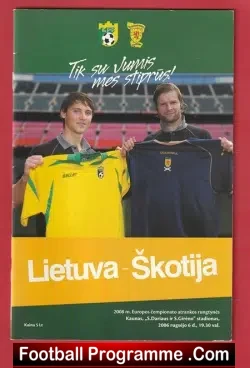 Lithuania v Scotland 2006