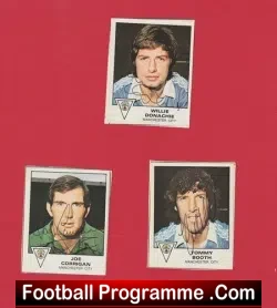 Manchester City Multi Augographed Pictures SIGNED 1970s - football memorabilia