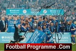 Manchester City Multi Autographed Picture SIGNED 2015/16 - football memorabilia