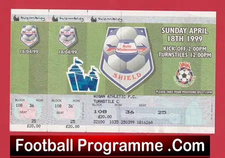 Manchester City v Wigan Athletic 1999 – Playoff Final Wembley
