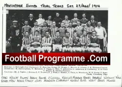 Manchester United Football Club Team Squad Picture 1914 – 1915