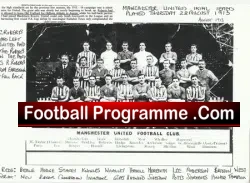 Manchester United Football Club Team Squad Picture 1913 – 1914