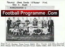 Manchester United Football Club Team Squad Picture 1906 – 1907