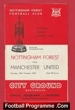 Nottingham Forest v Manchester United 1967