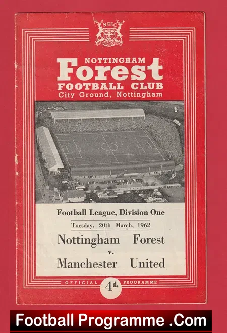 Nottingham Forest v Manchester United 1962