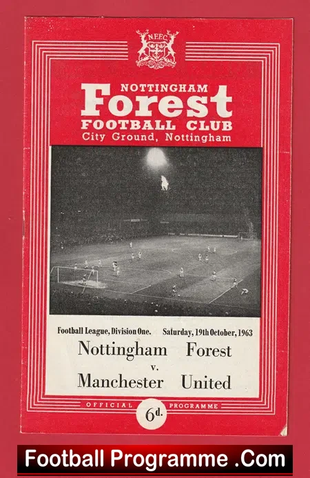 Nottingham Forest v Manchester United 1963