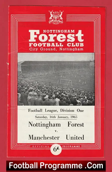 Nottingham Forest v Manchester United 1965