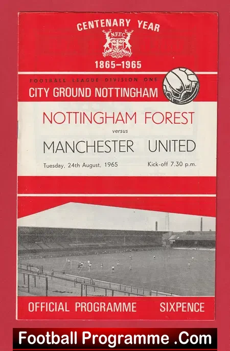 Nottingham Forest v Manchester United 1965