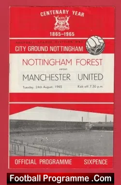 Nottingham Forest v Manchester United 1965