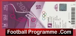 Olympic football at Old Trafford 2012 – Football Match Ticket