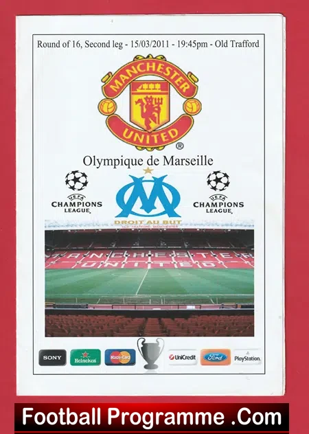 Olympique Marseille v Manchester United 2011 - France Pirate