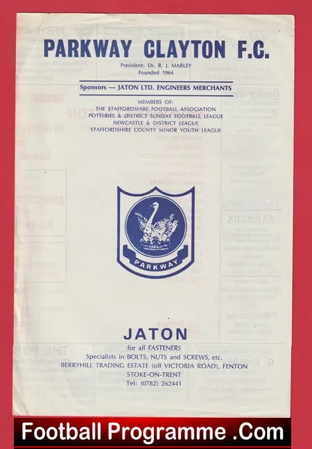 Parkway Clayton v Stoke City 1982