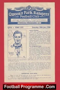 Queens Park Rangers v Stoke City 1948 – 1940s