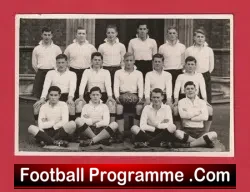 Rugby Wrekin College Wellington Shropshire Team Post Card 1950 A - rugby programme