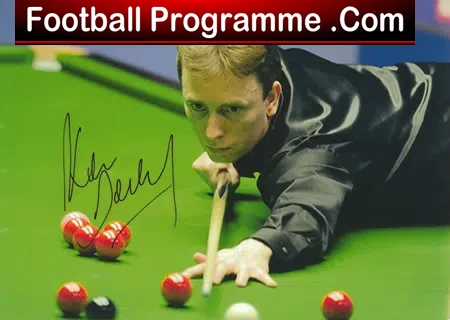 Snooker Ken Doherty Autograph SIGNED Picture