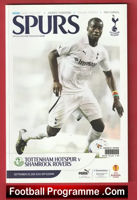Tottenham Hotspur v Shamrock Rovers 2011 – Europa League Match