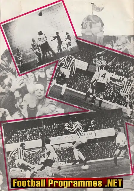 Stoke City Football Club Official Souvenir Brochure 1972 SIGNED