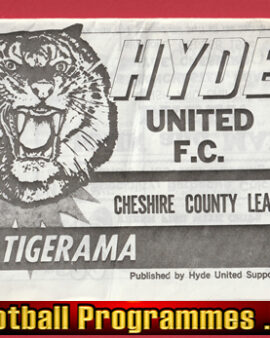 Hyde United v Accrington Stanley 1981