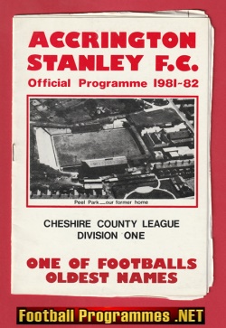 Accrington Stanley v Chorley 1981