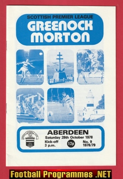 Greenock Morton v Aberdeen 1978 – Sir Alex Ferguson 1st Season
