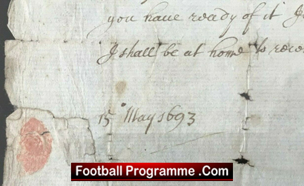 Manchester United Football Club William Trafford Land Owner 1693
