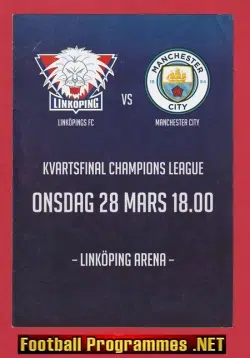 Linkoping v Manchester City 2018 - Womens Football Champions League