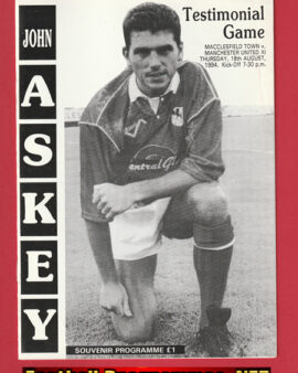 Macclesfield Town v Manchester United 1994 – John Askey Benefit