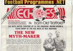 Manchester United Malta Supporters Club Magazine 1987 – January
