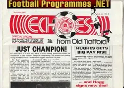 Manchester United Malta Supporters Club Magazine 1985 – November