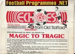 Manchester United Malta Supporters Club Magazine 1984 – January