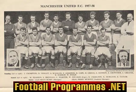 Bolton Wanderers v Manchester United 1958 - FA Cup Final Man Utd
