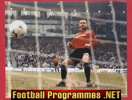 Manchester United Eric Cantona SIGNED Photograph Autographed