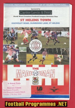 St Helens Town v Runcorn Linnets 2006 – First Ever Game 1st
