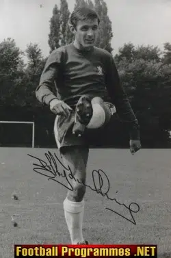 Chelsea Football Club Bobby Tambling Autograph SIGNED Picture