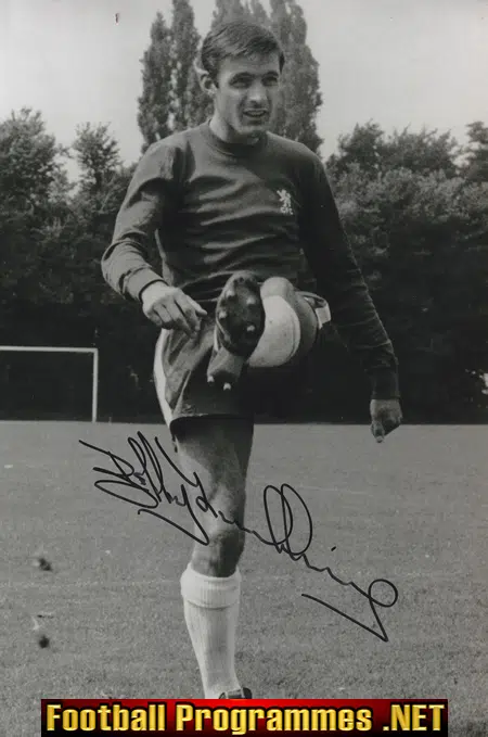 Chelsea Football Club Bobby Tambling Autograph SIGNED Picture