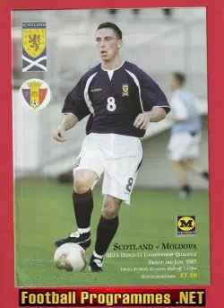 Scotland v Moldova 2005 - Under 21 Firhill Stadium Glasgow