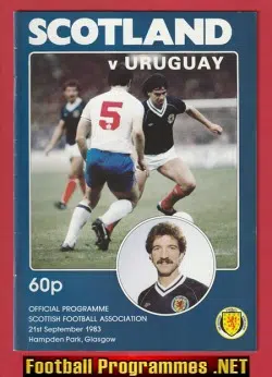 Scotland v Uruguay 1983 - Hampden Park